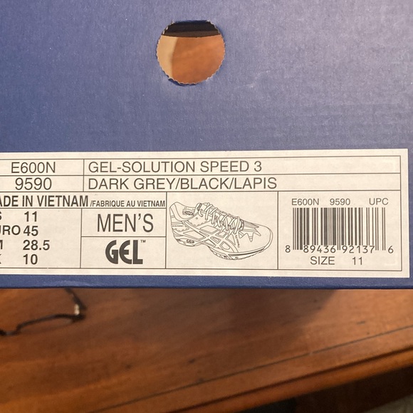 ASICS Mens running shoes size 11 USED - Picture 7 of 9